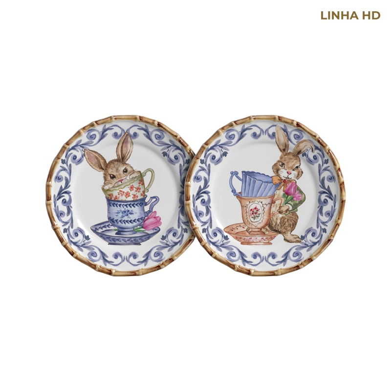 PRATO SOBREMESA TEATIME - Linha Teatime - HD - 