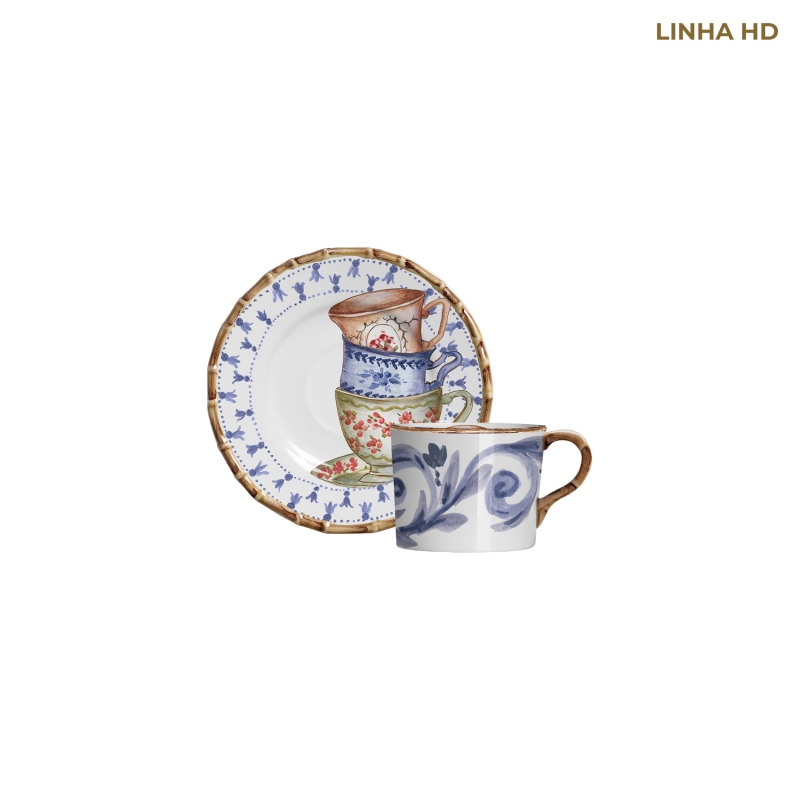 XICARA CAFE TEATIME C/ PIRES - Linha Teatime - HD - 