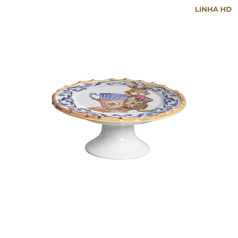 PORTA PETIT FOUR TEATIME C/ PE - Linha Teatime - HD - 