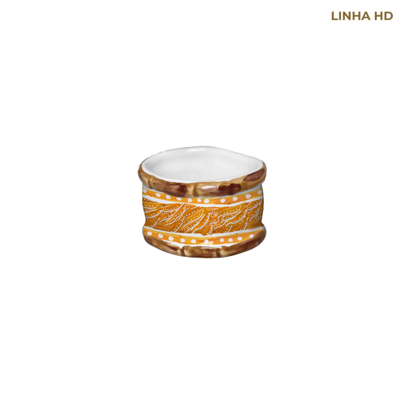 PORTA GUARDANAPO JUNGLE DREAMS AMARELO - Linha Jungle Dreams - HD - 