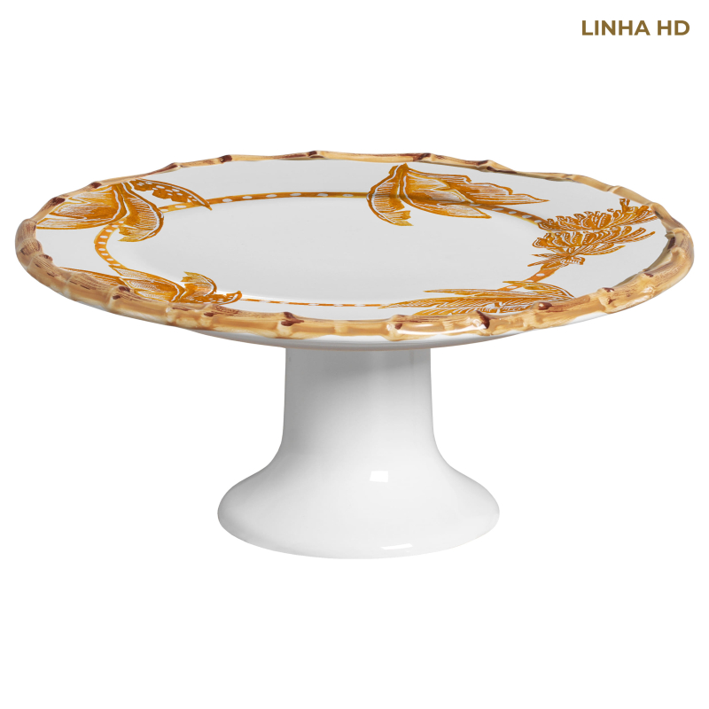 PORTA TORTA JUNGLE DREAMS AMARELO - Linha Jungle Dreams - HD - 
