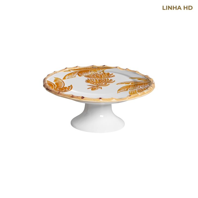PORTA PETIT FOUR JUNGLE DREAMS AMARELO - Linha Jungle Dreams - HD - 