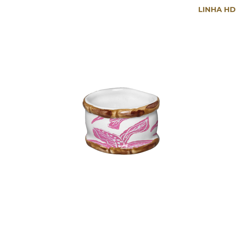 PORTA GUARDANAPO JUNGLE DREAMS ROSA - Linha Jungle Dreams - HD - 