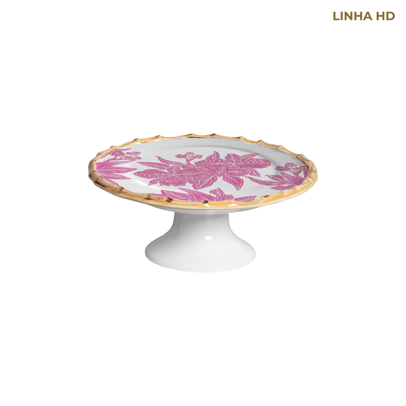 PORTA PETIT FOUR JUNGLE DREAMS ROSA - Linha Jungle Dreams - HD - 