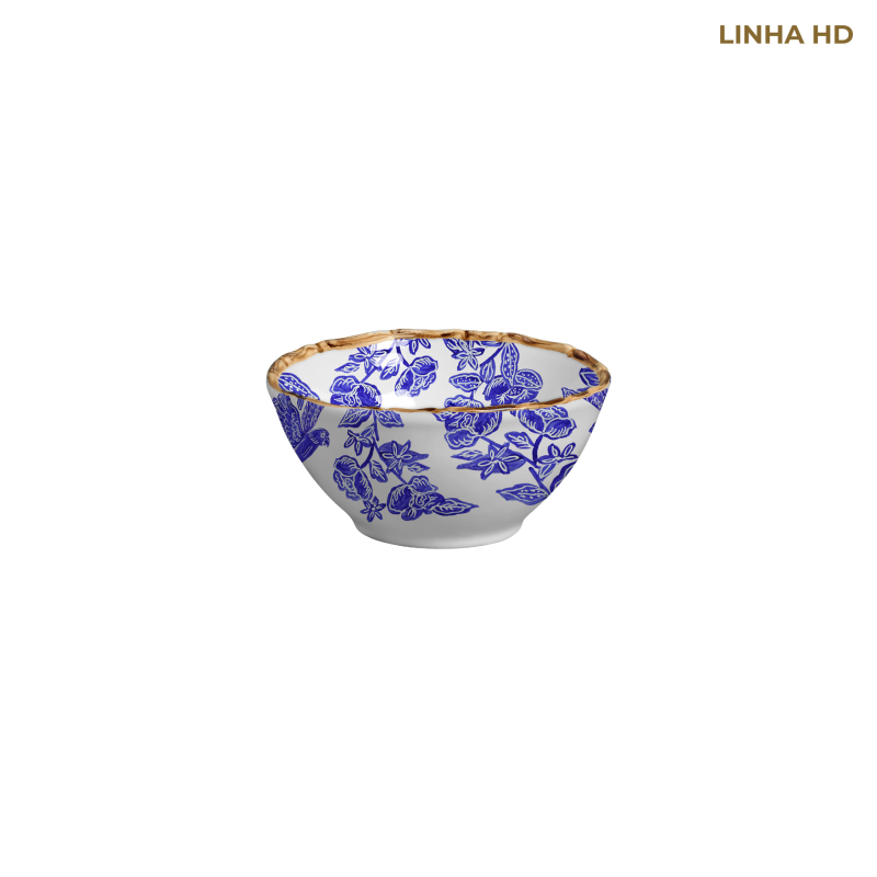 BOWL CEREAL JUNGLE DREAMS AZUL - Linha Jungle Dreams - HD - 