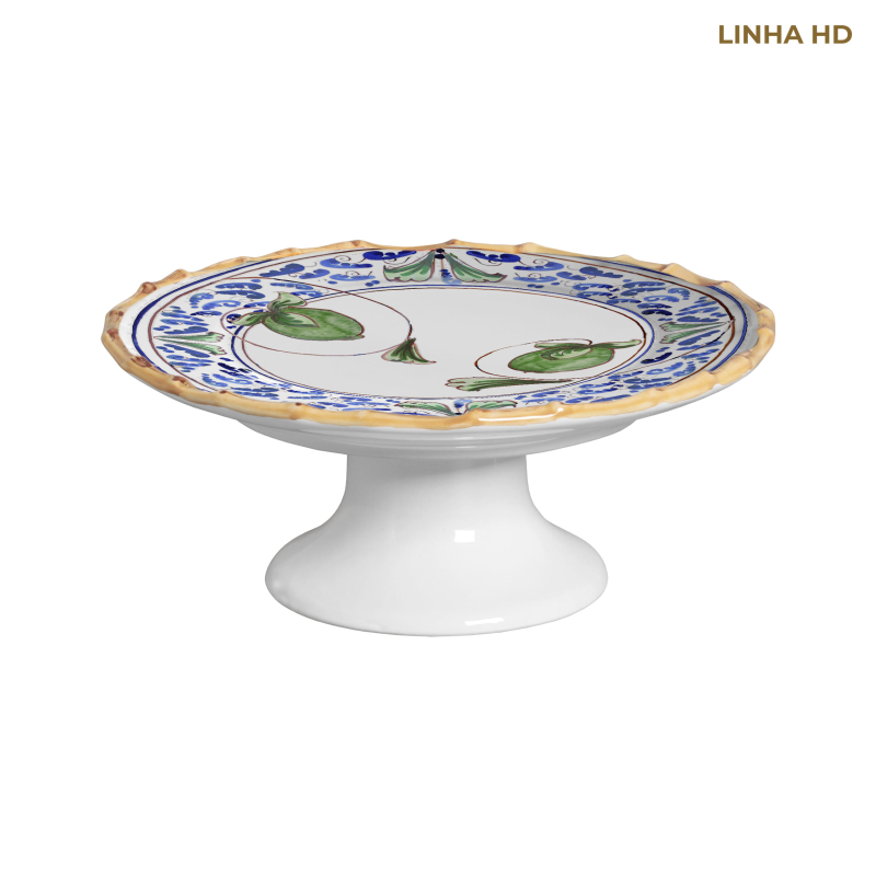 PRATO BOLO GROVE LEMON VERDE C/ PE - Linha Grove Lemon - HD - 