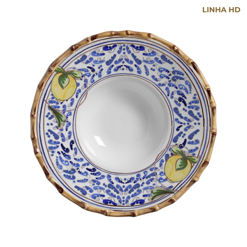PRATO RISOTO GROVE LEMON AMARELO - Linha Grove Lemon - HD - 