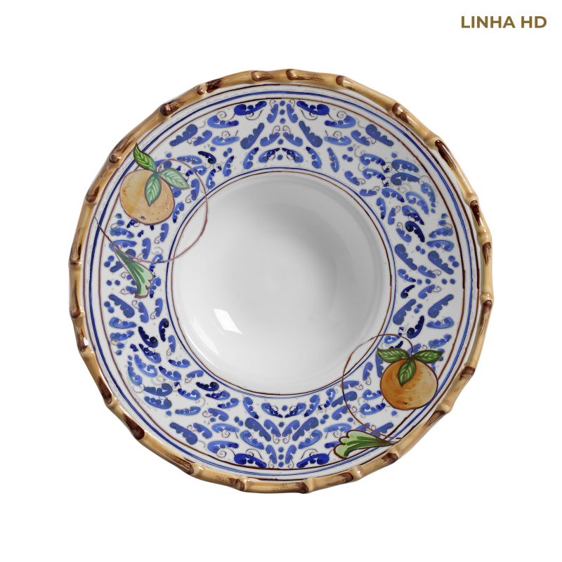 PRATO RISOTO GROVE LEMON LARANJA - Linha Grove Lemon - HD - 