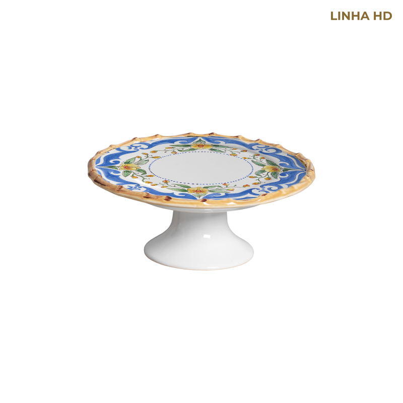 PORTA PETIT FOUR PARROT PARADISE FLORES - Linha Parrot Paradise - HD - 