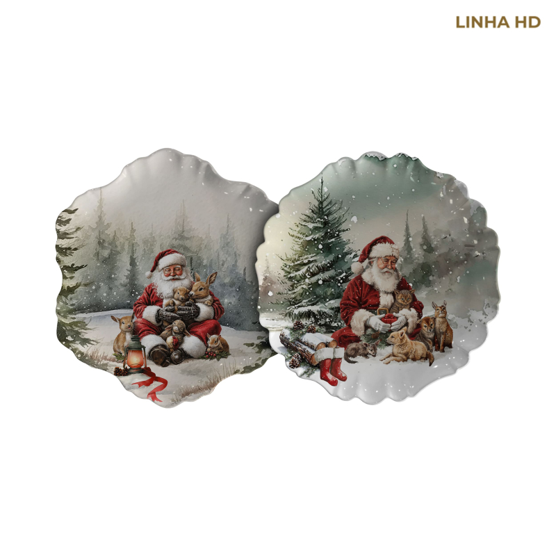 PRATO SOBREMESA JOLLY WOODS - Linha Jolly Woods - HD - 