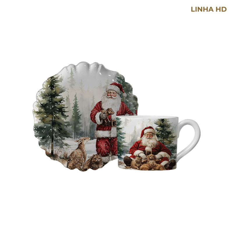 XICARA CHA JOLLY WOODS C/ PIRES - Linha Jolly Woods - HD - 