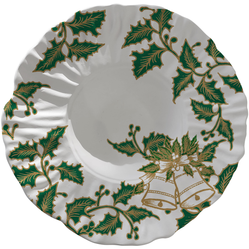 PRATO RISOTO HOLLY GOLDEN VERDE S/ TAMPA - Linha -Holly Golden - 
