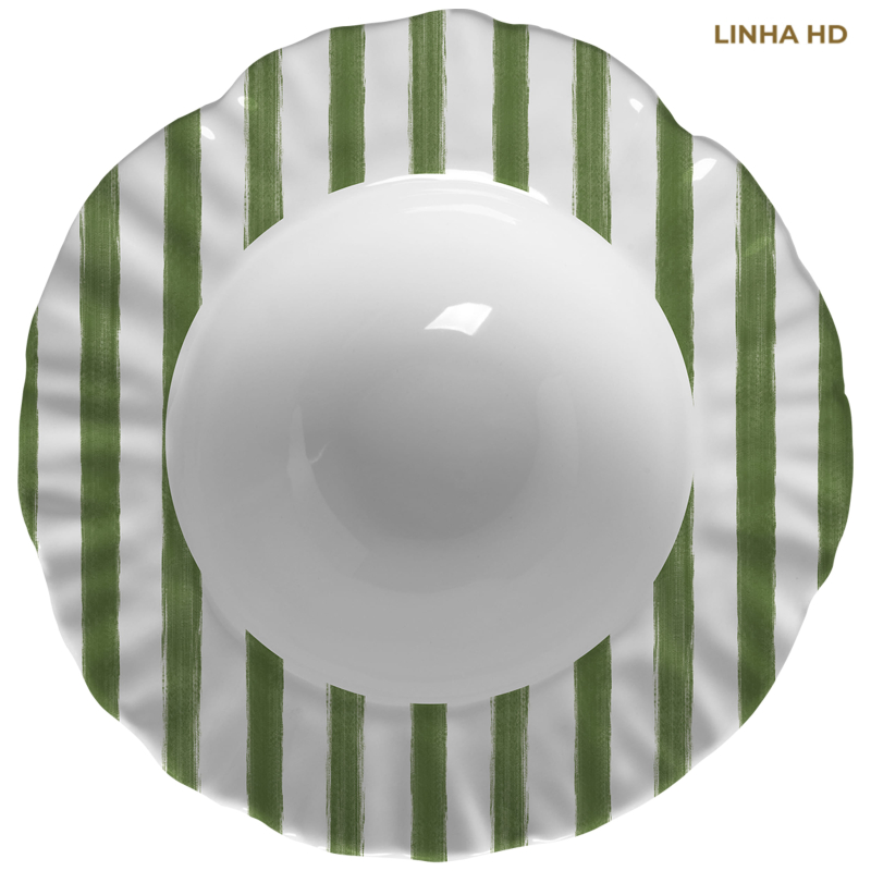 TIGELA CHRISTMAS STRIPES VERDE - Linha Christmas Stripes - HD - 