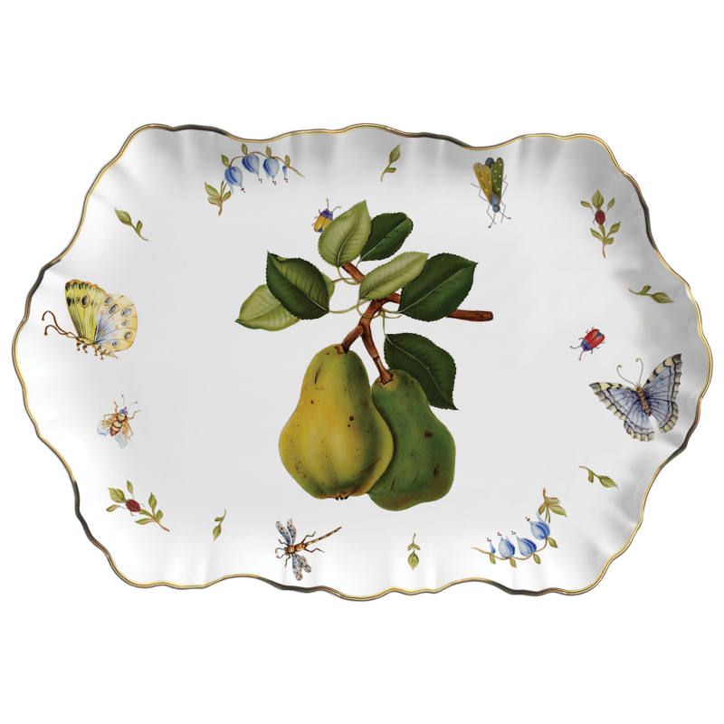 TRAVESSA MEDIA RETANGULAR BOTANIC QUINCE - Linha Botanic Quince - 