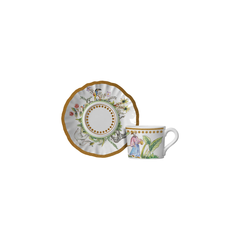 XICARA CAFE ORIENT BLOOM C/ PIRES - Linha Orient Bloom - 