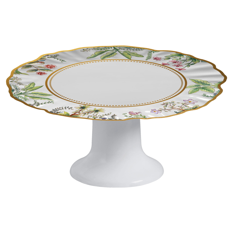 PORTA TORTA ORIENT BLOOM C/ PE - Linha Orient Bloom - 