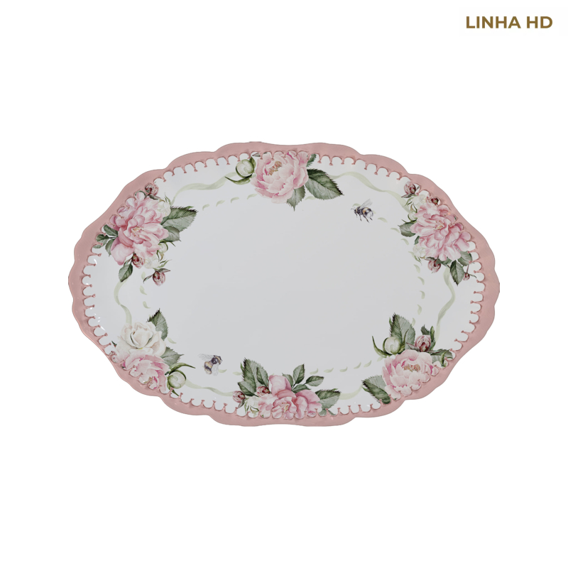 TRAVESSA PEQUENA AR CLASSIC PEONY - Linha Classic Peony - HD - 