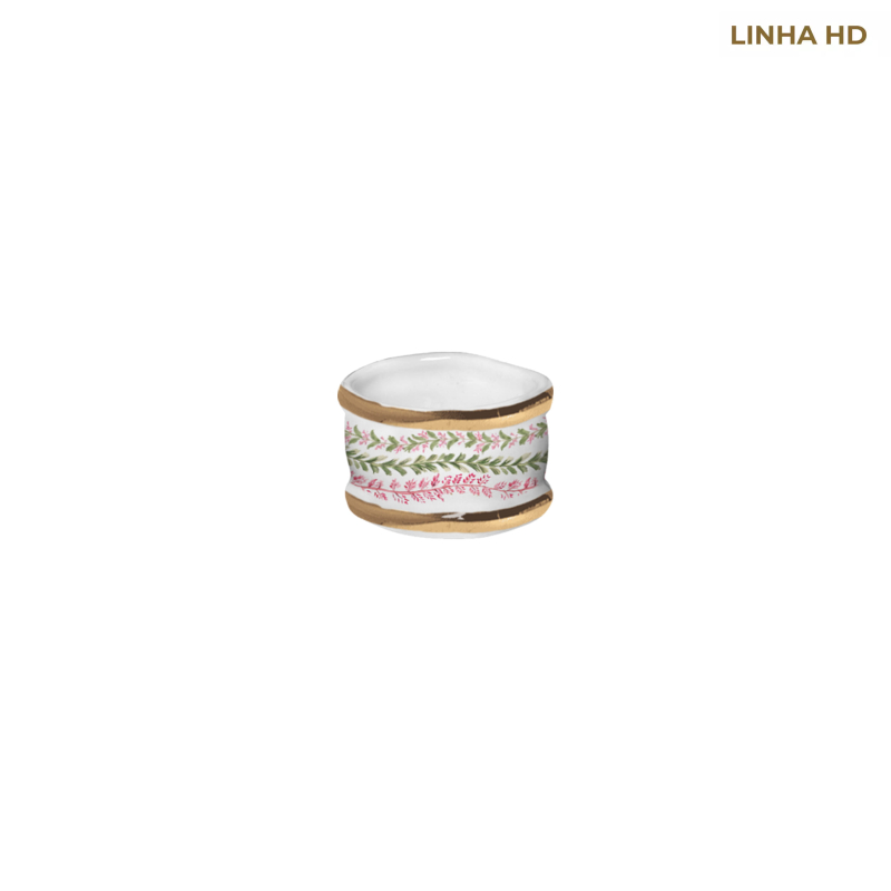 PORTA GUARDANAPO PINK PALM - Linha Pink Palm - HD - 