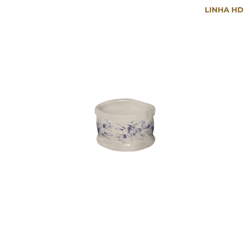 PORTA GUARDANAPO SOFT BLOOM AZUL - Linha Soft Bloom - HD - 