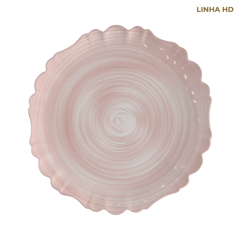 PRATO RASO COLORS PALM ROSA - Linha Cores – HD - 