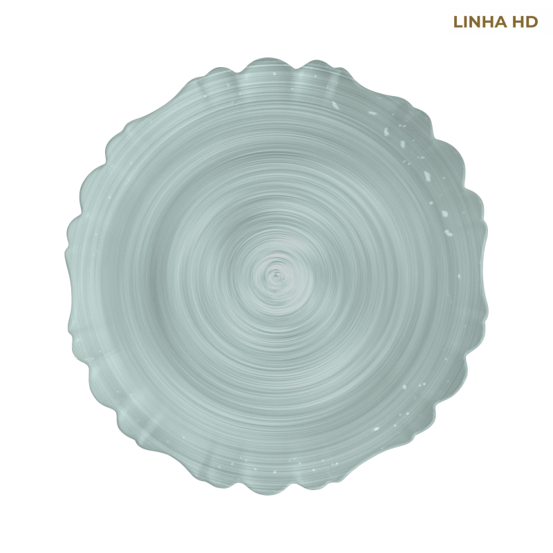 PRATO RASO COLORS PALM VERDE AGUA - Linha Cores – HD - 