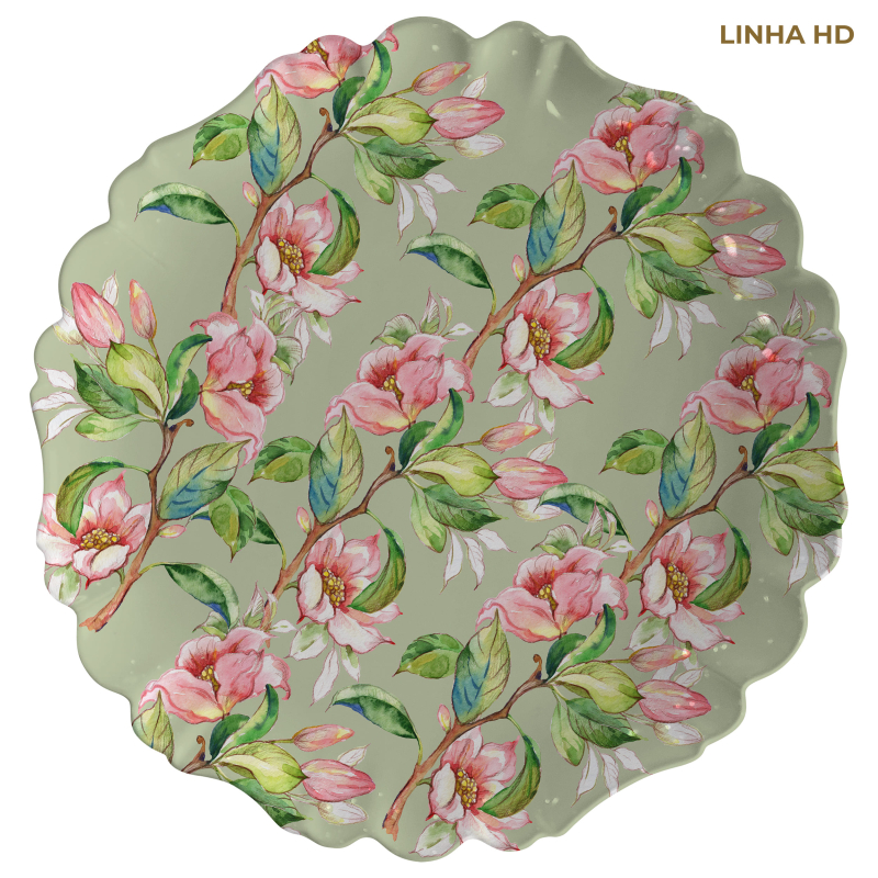 SOUSPLAT FLORAL BUNNY - Linha Floral Bunny - HD - 