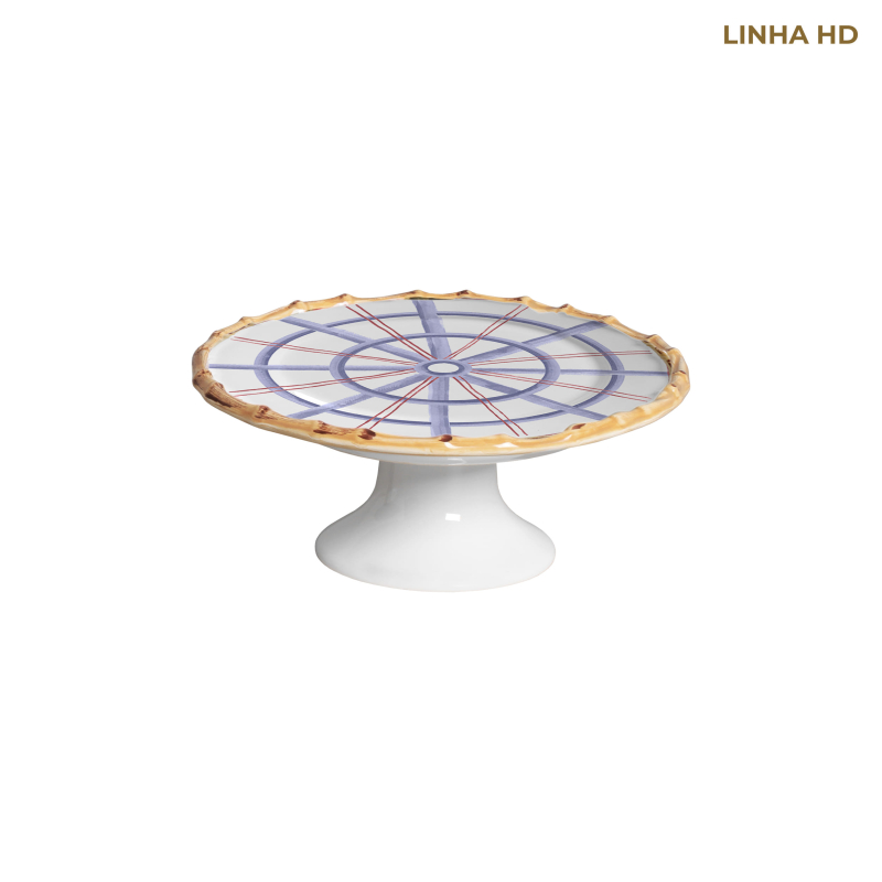 PORTA PETIT FOUR UMBRELLOS XADREZ C/ PE - Linha Umbrellos - HD - 