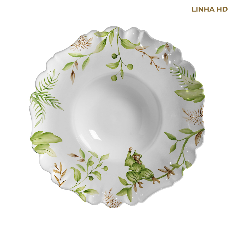 PRATO RISOTO GREEN MONKEYS S/ TAMPA - Linha Green Monkeys - HD - 