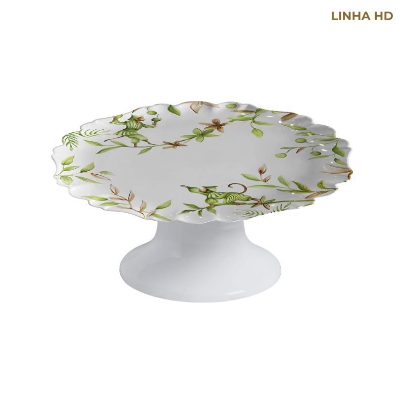 PRATO BOLO GREEN MONKEYS C/ PE - Linha Green Monkeys - HD - 