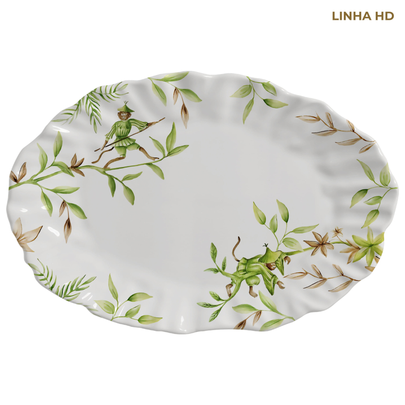 TRAVESSA MEDIA GREEN MONKEYS - Linha Green Monkeys - HD - 