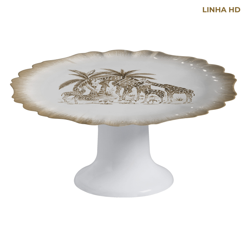 PORTA TORTA SAFARI C/ PE - Linha Safari - HD - 