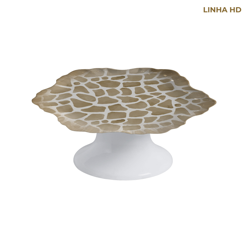 PRATO BOLO SAFARI ESTAMPADO C/ PE - Linha Safari - HD - 