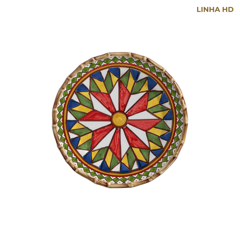 PRATO SOBREMESA DOLCE TAORMINA MANDALA - Linha Dolce Taormina - HD - 