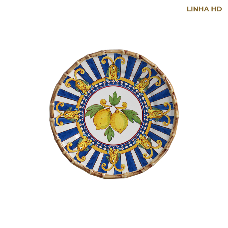 PRATO SOBREMESA DOLCE LIMAO - Linha Dolce Taormina - HD - 