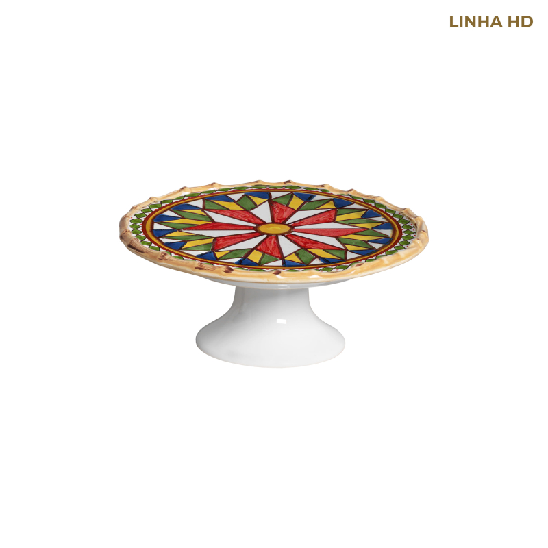 PORTA PETIT FOUR DOLCE TAORMINA MANDALA C/ PE - Linha Dolce Taormina - HD - 