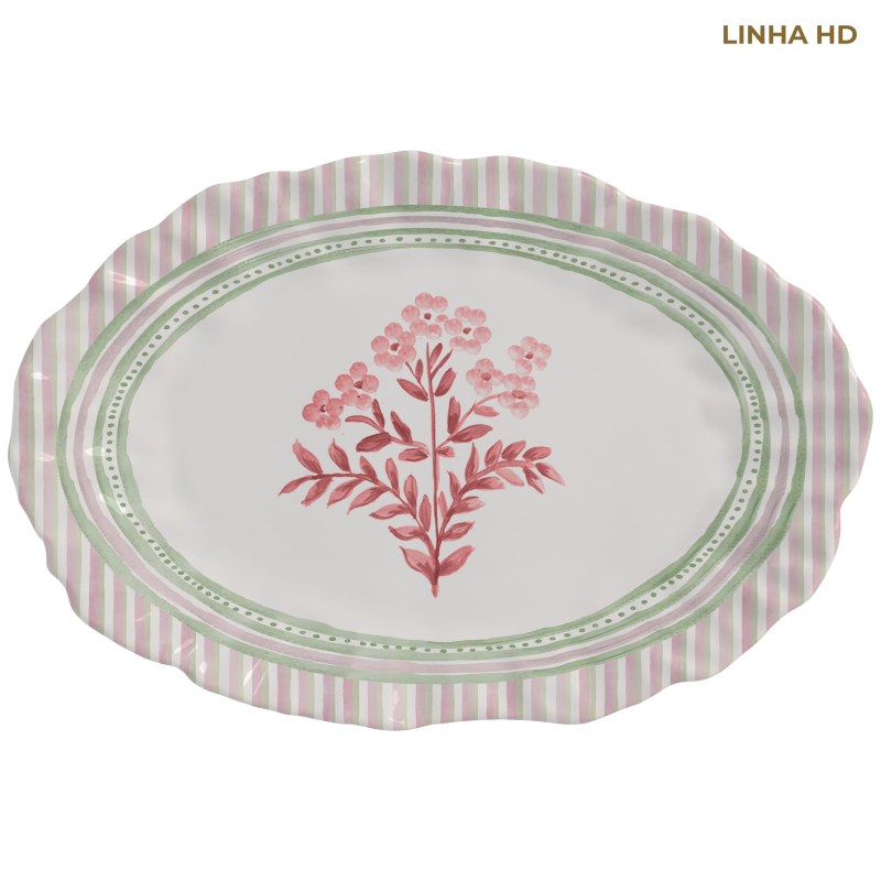 TRAVESSA MEDIA NINA FLOWERS - Linha Nina Flowers - HD - 