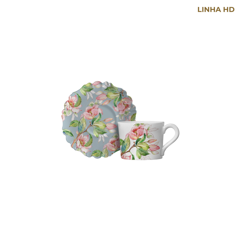 XICARA CAFE MOMMY FLOWERS C/ PIRES - Linha Mommy Flowers - HD - 