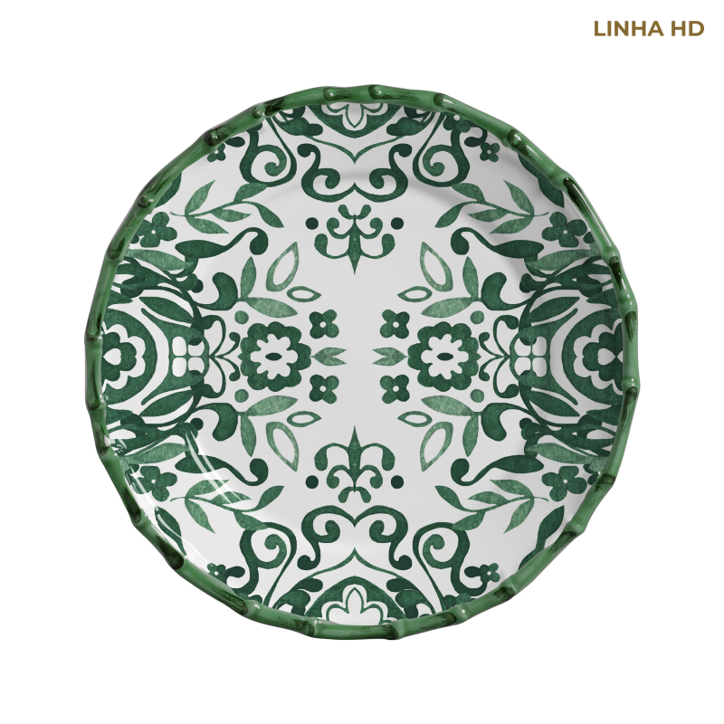 PRATO RASO DOLCE MARE GREEN - Linha Dolce Mare - HD - 