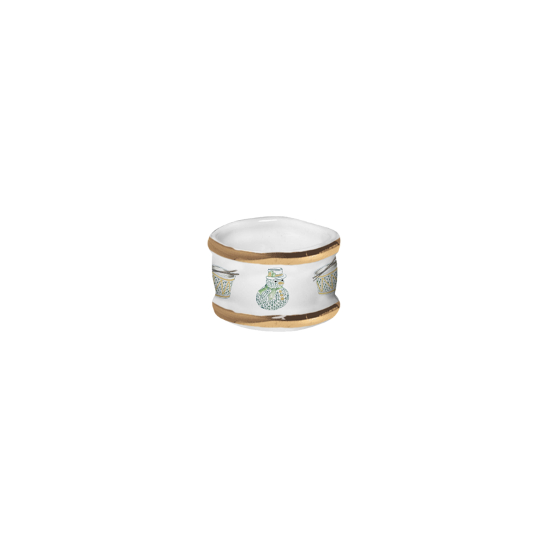 PORTA GUARDANAPO CHRISTMAS BELL - Linha Christmas Bell - 
