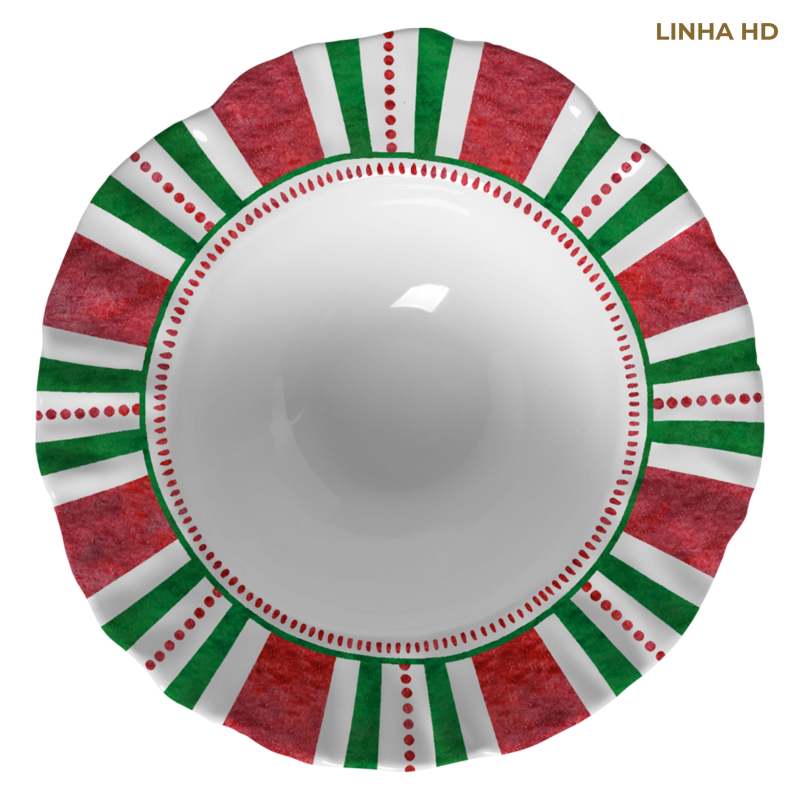 TIGELA GRANDE CHRISTMAS PUPPIES - Linha Christmas Puppies - HD - 