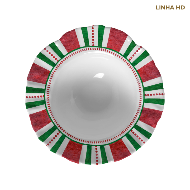 TIGELA MEDIA CHRISTMAS PUPPIES - Linha Christmas Puppies - HD - 