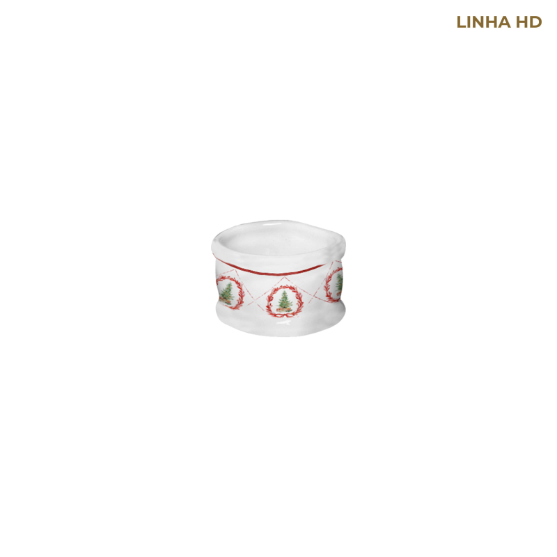 PORTA GUARDANAPO PIN DE NOEL - Linha Pin de Noel - HD - 