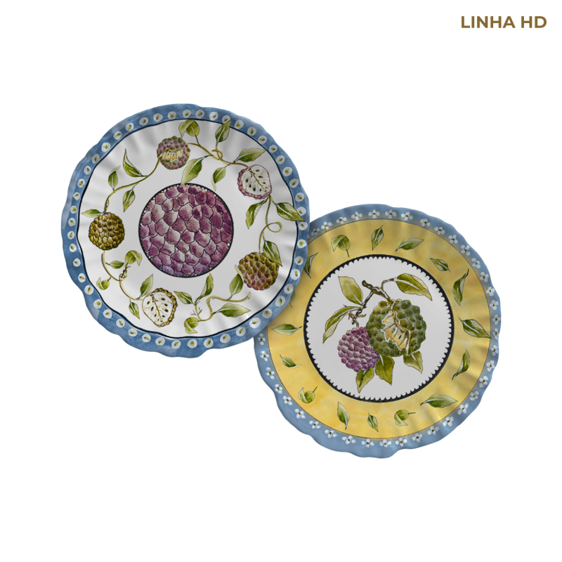 PRATO SOBREMESA SUGAR APPLE - Linha Sugar Apple - HD - 