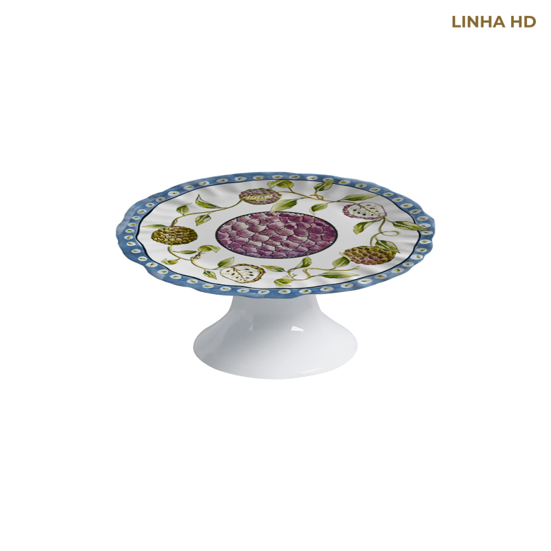 PORTA PETIT FOUR SUGAR APPLE C/ PE - Linha Sugar Apple - HD - 