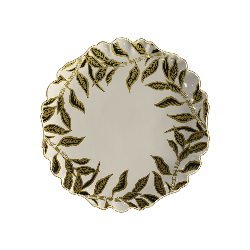 PRATO RASO COCONUT GOLD WHITE - Linha Coconut Gold - 