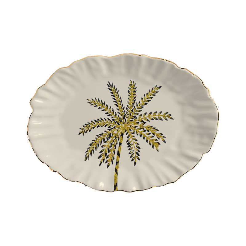 TRAVESSA PEQUENA COCONUT GOLD WHITE - Linha Coconut Gold - 