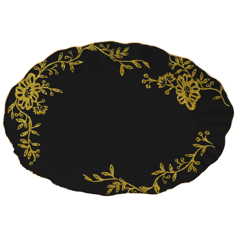 TRAVESSA MEDIA COCONUT GOLD BLACK - Linha Coconut Gold - 