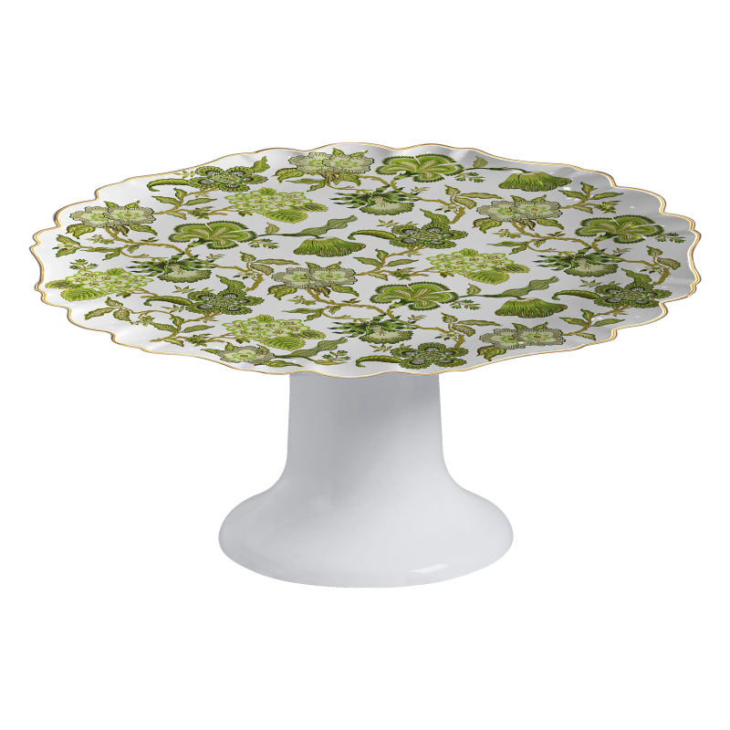 PORTA TORTA GOLDEN GARDEN C/ PE - Linha Golden Garden - 