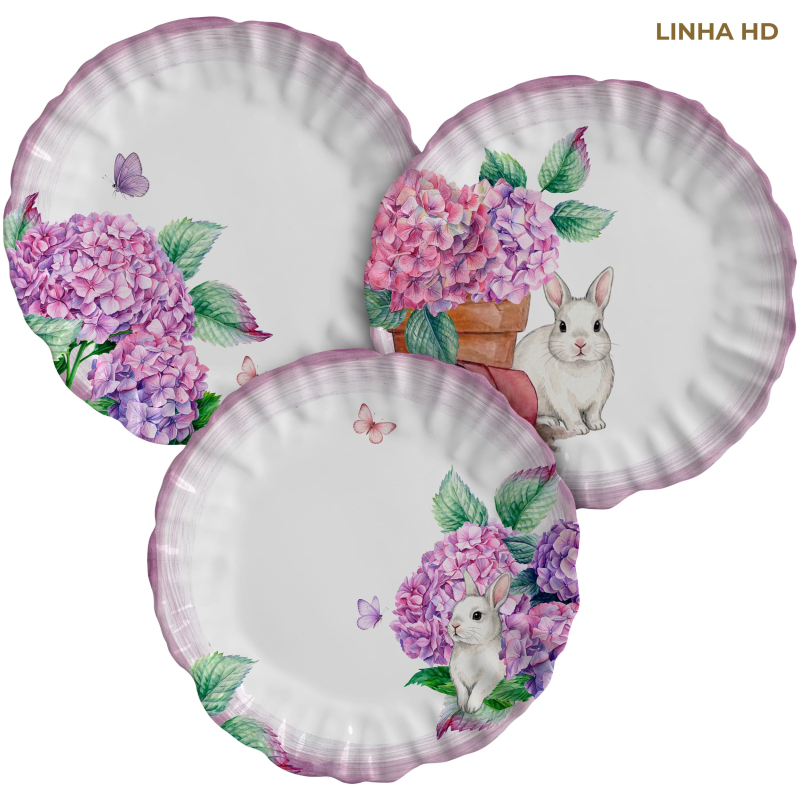 PRATO RASO JARDIN D'HORTENSIA - Linha Jardin D'Hortensia - HD - 