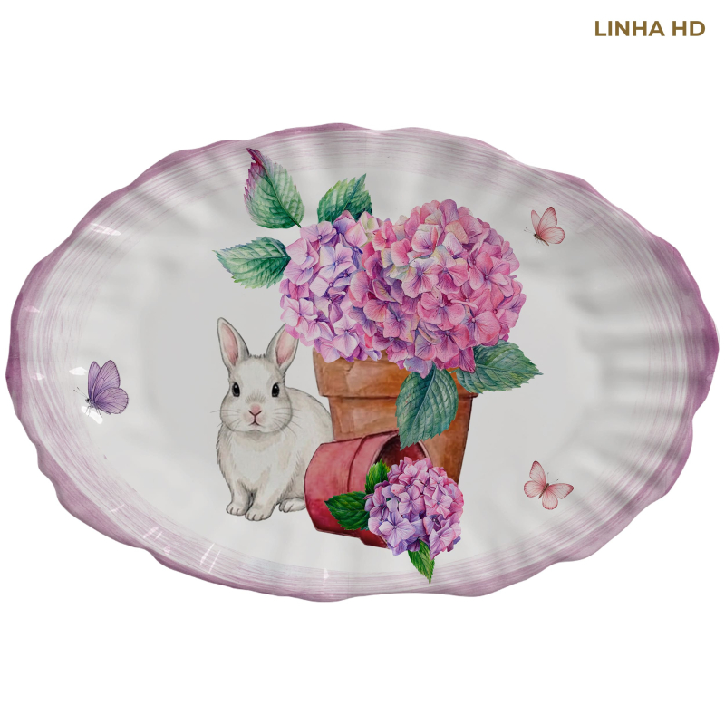 TRAVESSA MEDIA JARDIN D'HORTENSIA - Linha Jardin D'Hortensia - HD - 